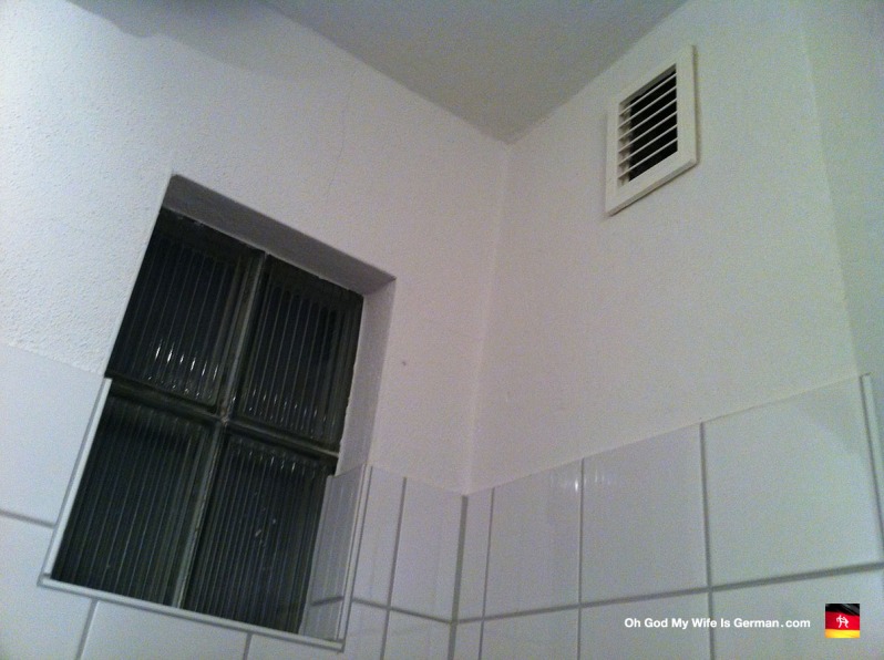German bathroom ventilation
