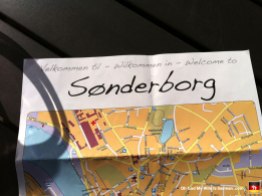 We spent the afternoon in Sonderborg. Here's our very exciting map.