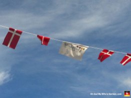 City and country flags. Now I can finally say I know what the Danish flag looks like. (Very useful during the Winter Olympics.)