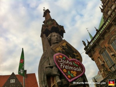 Gettin' hard to take you seriously, Bremen Freimarkt.