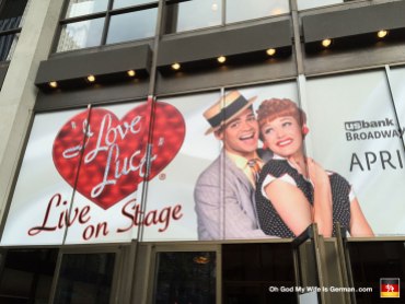 We also caught a performance of I Love Lucy Live on Stage, at the Keller Auditorium. It was EXACTLY like watching a rerun of the original show, so... wait, why did we do this again?