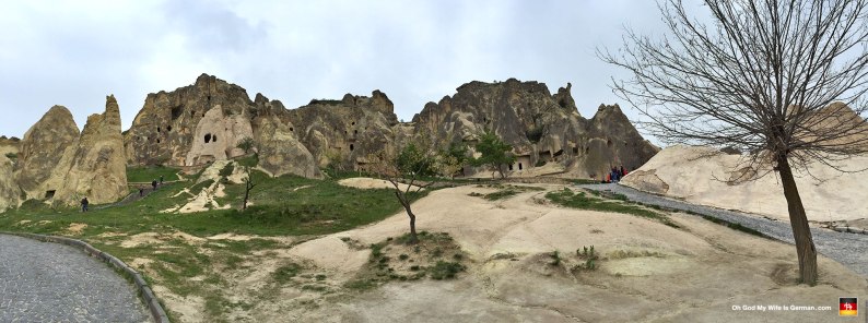 Another picture of the Goreme park. (By this point, my fingers were so cold I had to take each picture like 5 times to get one without shaking.)